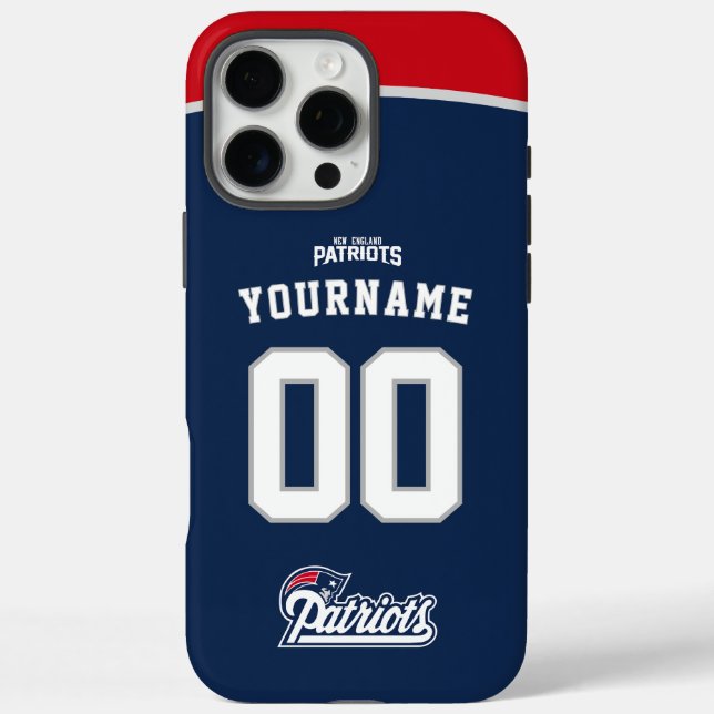 Personalised Patriots Jersey American Football Case-Mate iPhone Case (Back)