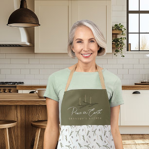 Personalised Peace on Earth Christmas Apron