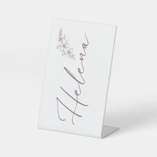 Personalised Pedestal Sign