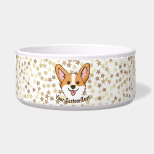 Personalised Pembroke Welsh Corgi Puppy Dog Stars