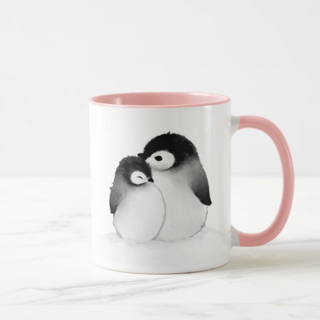 Personalised penguin mug (Right)