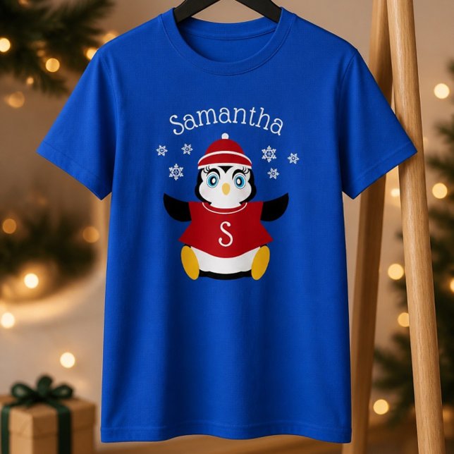 Personalised Penguin T-Shirt (Creator Uploaded)
