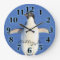 Personalised Penguin  Wall Clock