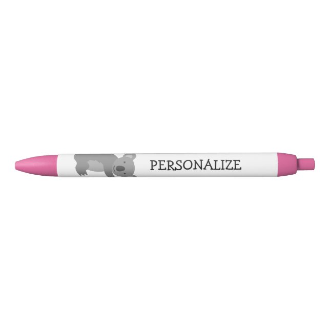 Personalised pens for kids with koala bear design (Front)