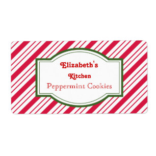 Personalised Peppermint Labels