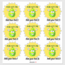 Personalised Perfect Job Teacher Reward Sticker
