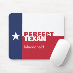 Personalised PERFECT TEXAN Mouse Mat
