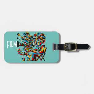 Personalised Personalised Film Director Hollywood Luggage Tag