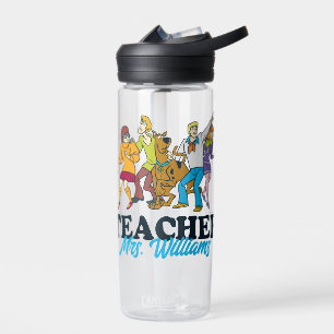 Personalised   Personalised   Whole Gang Teacher Water Bottle