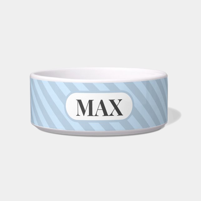 Personalised Pet Bowl with Name (Front)