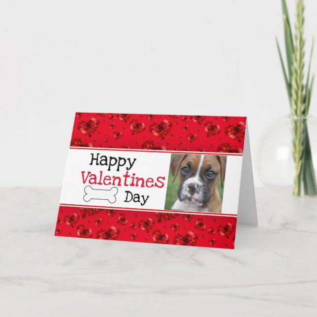 Personalised Pet Cards - Dog Valentine (Front)