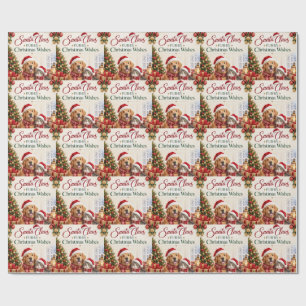 Personalised Pet Christmas , Custom Dog or Cat Wrapping Paper