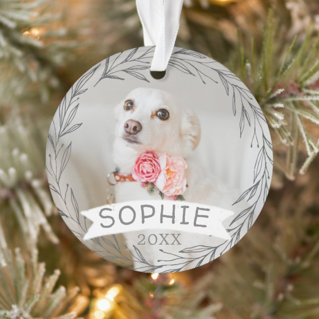 Personalised Pet Christmas Ornaments (Tree)