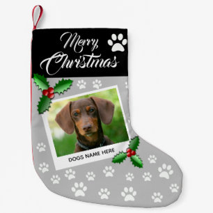 Personalised Pet Christmas Small Christmas Stocking