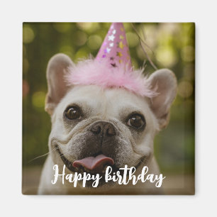  Personalised pet dog birthday  Magnet