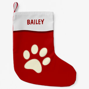 Personalised Pet Dog Christmas Stocking