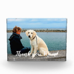 Personalised Pet Dog Mother's Day  Photo Block