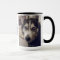 Personalised Pet Dog Photo Black White Custom Mug