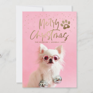 Personalised Pet Full Photo Christmas Holiday