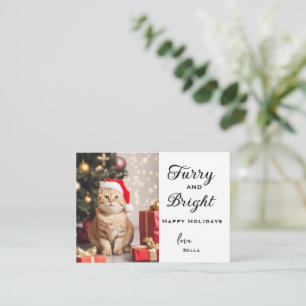 Personalised Pet Holiday Cards, Pet Christmas Card