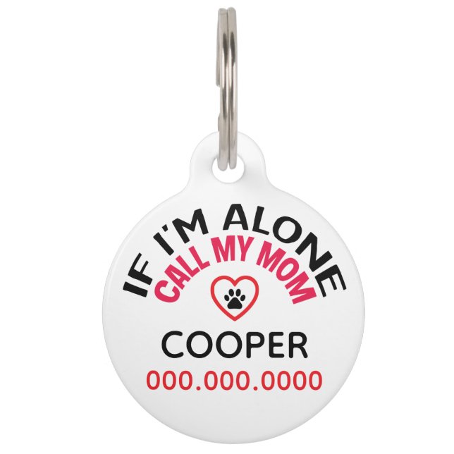 Personalised Pet ID Tag (Front)