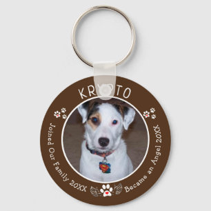 Personalised Pet Loss - Custom Dog Memorial Key Ring