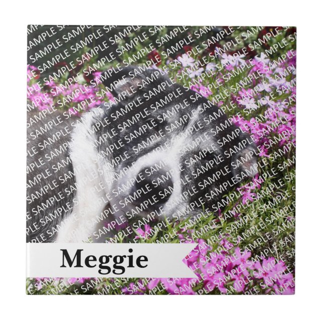 Personalised Pet Loss Keepsake (Add Frame or Box) Tile (Front)