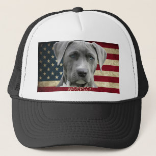 Personalised  Pet Loveable Dog Trucker Hat