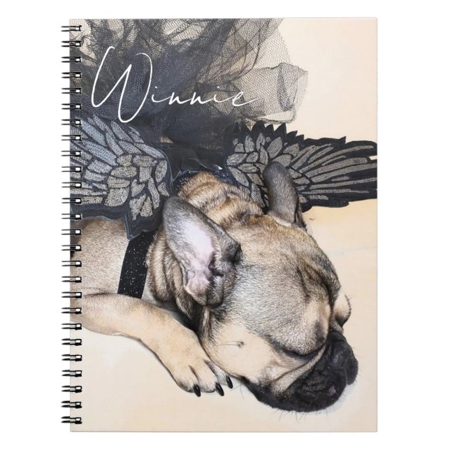 Personalised Pet Lover Dog Photo Notebook (Front)