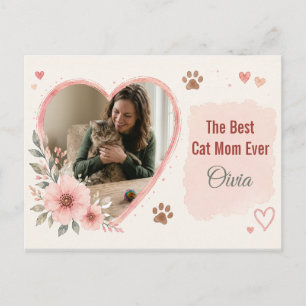 Personalised Pet Lover Postcard with Custom Photo