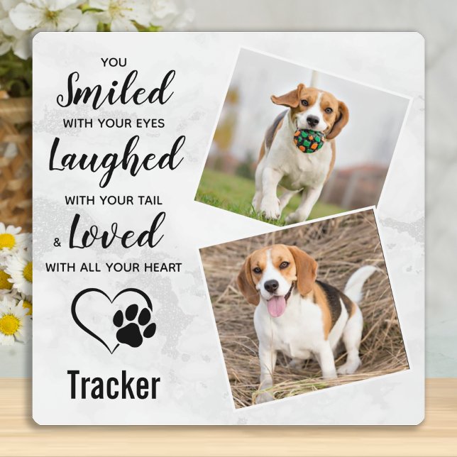 Personalised Pet Memorial Keepsake Photo Plaque (Creator Uploaded)