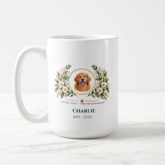 Personalised Pet Memorial Mug, Custom Pet Photo Coffee Mug