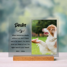 Personalised Pet Memorial Plaque