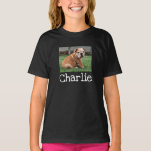 Personalised Pet Name And Photo T-Shirt