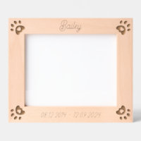 Personalised Pet Name Dog Hearts Paw Prints Custom