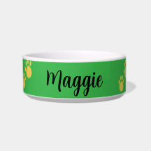 Personalised Pet Name, Paw Print
