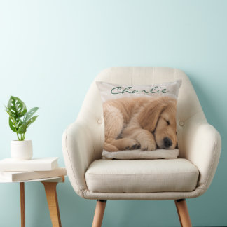 Personalised Pet Name Photo Cushion