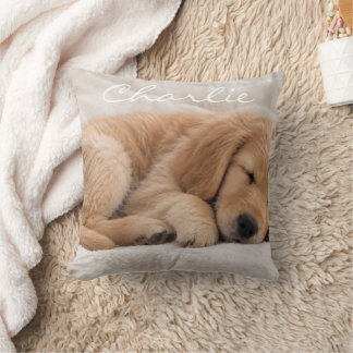Personalised Pet Name Photo Cushion