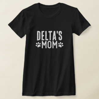 Personalised Pet Name T-Shirt for Dog & Cat Lovers