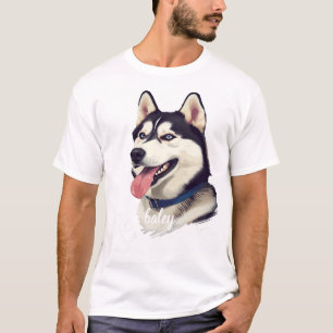 Personalised Pet Name T-Shirt for Pet Lovers