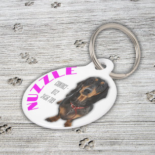 Personalised Pet Name with Image    Pet Tag