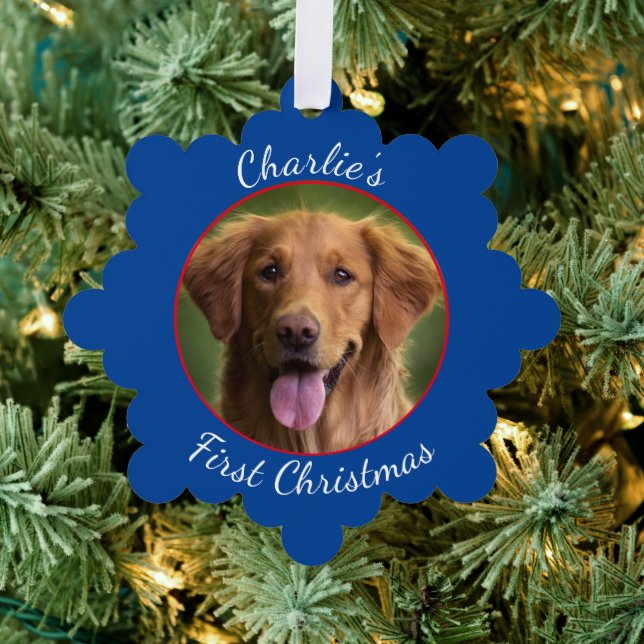 Personalised Pet Paper Snowflake Ornament (Insitu (Tree))
