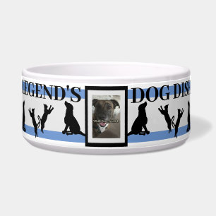 Personalised Pet Photo and Name Bowl