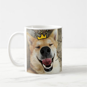 Personalised Pet Photo And Name Dog Coffee Mug