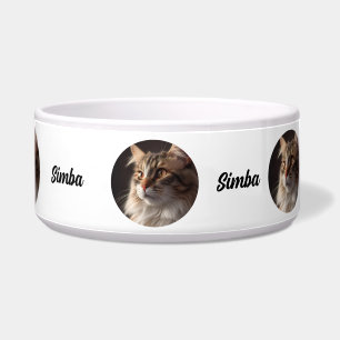 Personalised Pet Photo and Name Pattern