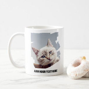 Personalised Pet Photo and Text Coffee Mug