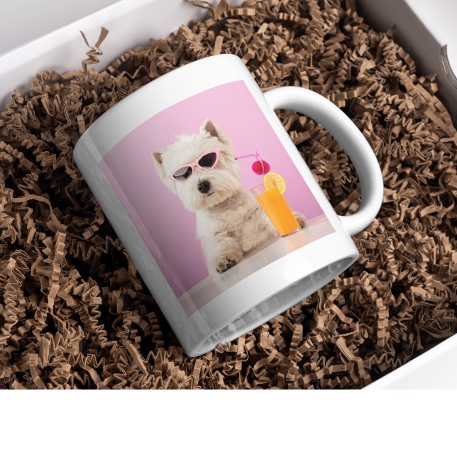 Personalised Pet Photo and Text Coffee Mug (Creator Uploaded)
