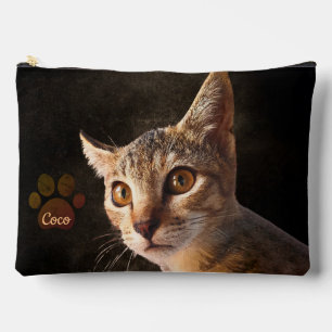 Personalised Pet Photo Cat Dog Keepsake Template Accessory Pouch