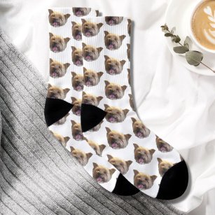 Personalised Pet Photo Christmas Present Socks