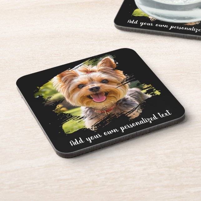 Personalised Pet Photo Coaster (Left Side)